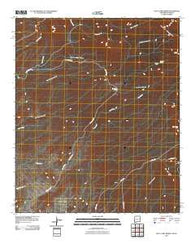 Goat Camp Spring New Mexico Historical topographic map, 1:24000 scale, 7.5 X 7.5 Minute, Year 2010
