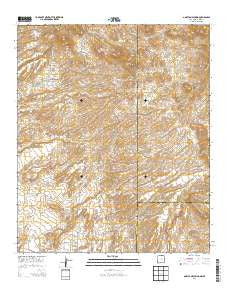 Goat Camp Spring New Mexico Historical topographic map, 1:24000 scale, 7.5 X 7.5 Minute, Year 2013