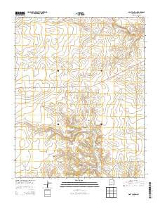 Goat Canyon New Mexico Historical topographic map, 1:24000 scale, 7.5 X 7.5 Minute, Year 2013