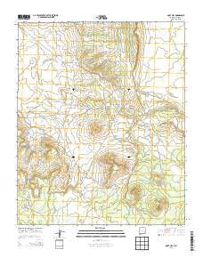 Goat Hill New Mexico Historical topographic map, 1:24000 scale, 7.5 X 7.5 Minute, Year 2013