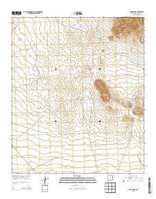 Goat Ridge New Mexico Historical topographic map, 1:24000 scale, 7.5 X 7.5 Minute, Year 2013