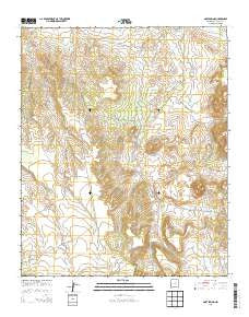 Goat Spring New Mexico Historical topographic map, 1:24000 scale, 7.5 X 7.5 Minute, Year 2013