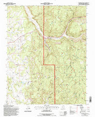 Gobernador New Mexico Historical topographic map, 1:24000 scale, 7.5 X 7.5 Minute, Year 1995