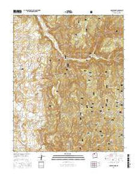 Gobernador New Mexico Current topographic map, 1:24000 scale, 7.5 X 7.5 Minute, Year 2017
