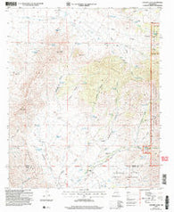 Godfrey Peak New Mexico Historical topographic map, 1:24000 scale, 7.5 X 7.5 Minute, Year 2004