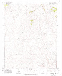 Goetsch Lake New Mexico Historical topographic map, 1:24000 scale, 7.5 X 7.5 Minute, Year 1971