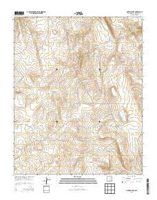Goetsch Lake New Mexico Historical topographic map, 1:24000 scale, 7.5 X 7.5 Minute, Year 2013