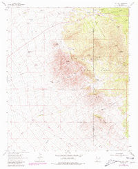 Gold Hill New Mexico Historical topographic map, 1:24000 scale, 7.5 X 7.5 Minute, Year 1963