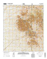Gold Hill New Mexico Historical topographic map, 1:24000 scale, 7.5 X 7.5 Minute, Year 2013