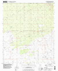 Goldenburg Draw New Mexico Historical topographic map, 1:24000 scale, 7.5 X 7.5 Minute, Year 1996