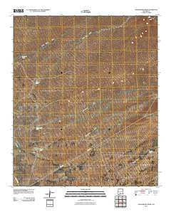 Goldenburg Draw New Mexico Historical topographic map, 1:24000 scale, 7.5 X 7.5 Minute, Year 2010
