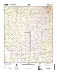 Goldenburg Draw New Mexico Historical topographic map, 1:24000 scale, 7.5 X 7.5 Minute, Year 2013