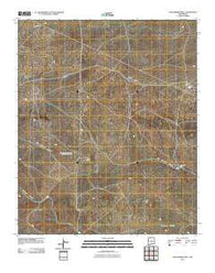 Golondrina Well New Mexico Historical topographic map, 1:24000 scale, 7.5 X 7.5 Minute, Year 2010