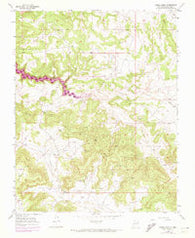 Gomez Ranch New Mexico Historical topographic map, 1:24000 scale, 7.5 X 7.5 Minute, Year 1954