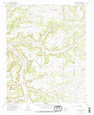 Gonzales Mesa New Mexico Historical topographic map, 1:24000 scale, 7.5 X 7.5 Minute, Year 1963