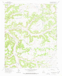 Gonzales Mesa New Mexico Historical topographic map, 1:24000 scale, 7.5 X 7.5 Minute, Year 1963