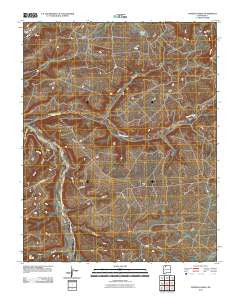 Gonzales Mesa New Mexico Historical topographic map, 1:24000 scale, 7.5 X 7.5 Minute, Year 2010