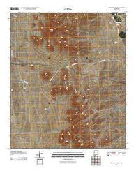 Good Sight Peak New Mexico Historical topographic map, 1:24000 scale, 7.5 X 7.5 Minute, Year 2010
