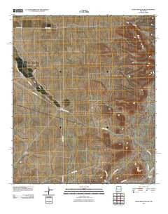 Good Sight Peak NE New Mexico Historical topographic map, 1:24000 scale, 7.5 X 7.5 Minute, Year 2010