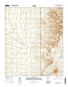 Good Sight Peak NE New Mexico Current topographic map, 1:24000 scale, 7.5 X 7.5 Minute, Year 2017