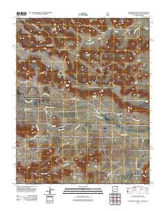 Goodson School New Mexico Historical topographic map, 1:24000 scale, 7.5 X 7.5 Minute, Year 2011