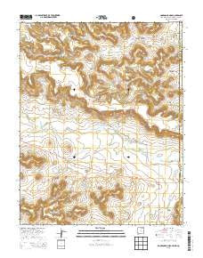 Goodson School New Mexico Current topographic map, 1:24000 scale, 7.5 X 7.5 Minute, Year 2013