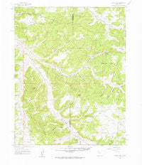 Gould Pass New Mexico Historical topographic map, 1:62500 scale, 15 X 15 Minute, Year 1959
