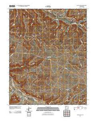 Gould Pass New Mexico Historical topographic map, 1:24000 scale, 7.5 X 7.5 Minute, Year 2010