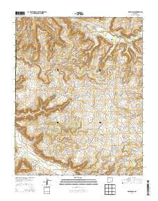 Gould Pass New Mexico Current topographic map, 1:24000 scale, 7.5 X 7.5 Minute, Year 2013