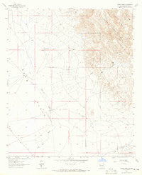 Gowdy Ranch New Mexico Historical topographic map, 1:24000 scale, 7.5 X 7.5 Minute, Year 1963