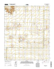 Grady SW New Mexico Historical topographic map, 1:24000 scale, 7.5 X 7.5 Minute, Year 2013
