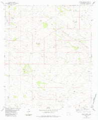 Grama Ridge New Mexico Historical topographic map, 1:24000 scale, 7.5 X 7.5 Minute, Year 1984