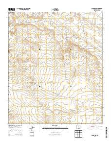 Grama Ridge New Mexico Historical topographic map, 1:24000 scale, 7.5 X 7.5 Minute, Year 2013