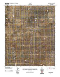 Gran Quivira New Mexico Historical topographic map, 1:24000 scale, 7.5 X 7.5 Minute, Year 2011