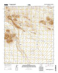 Grandmother Mountain East New Mexico Historical topographic map, 1:24000 scale, 7.5 X 7.5 Minute, Year 2013