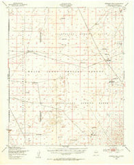 Granjean Well New Mexico Historical topographic map, 1:62500 scale, 15 X 15 Minute, Year 1948
