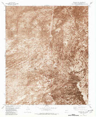 Granjean Well New Mexico Historical topographic map, 1:24000 scale, 7.5 X 7.5 Minute, Year 1981