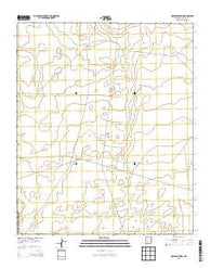 Granjean Well New Mexico Historical topographic map, 1:24000 scale, 7.5 X 7.5 Minute, Year 2013