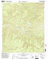 Granny Mountain New Mexico Historical topographic map, 1:24000 scale, 7.5 X 7.5 Minute, Year 1999