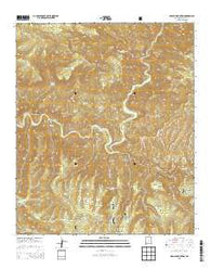 Granny Mountain New Mexico Historical topographic map, 1:24000 scale, 7.5 X 7.5 Minute, Year 2013