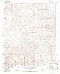 Granville Canyon New Mexico Historical topographic map, 1:24000 scale, 7.5 X 7.5 Minute, Year 1981