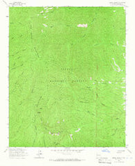 Grassy Lookout New Mexico Historical topographic map, 1:24000 scale, 7.5 X 7.5 Minute, Year 1964