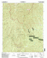 Grassy Lookout New Mexico Historical topographic map, 1:24000 scale, 7.5 X 7.5 Minute, Year 1995