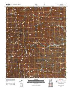 Grassy Lookout New Mexico Historical topographic map, 1:24000 scale, 7.5 X 7.5 Minute, Year 2011