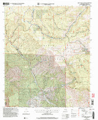 Graveyard Canyon New Mexico Historical topographic map, 1:24000 scale, 7.5 X 7.5 Minute, Year 2004