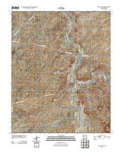 Great Bend New Mexico Historical topographic map, 1:24000 scale, 7.5 X 7.5 Minute, Year 2010