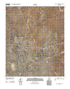 Greens Baber Well New Mexico Historical topographic map, 1:24000 scale, 7.5 X 7.5 Minute, Year 2010