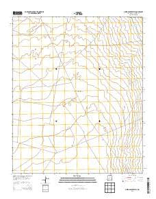 Greens Baber Well New Mexico Historical topographic map, 1:24000 scale, 7.5 X 7.5 Minute, Year 2013