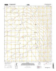 Greens Baber Well New Mexico Current topographic map, 1:24000 scale, 7.5 X 7.5 Minute, Year 2017