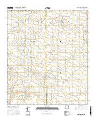 Greenwood Lake New Mexico Current topographic map, 1:24000 scale, 7.5 X 7.5 Minute, Year 2017